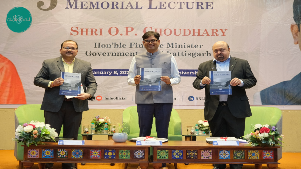 HNLU Hosts 5th Swami Vivekananda Memorial Lecture, Emphasises Relevance of His Ideals for Gen Z