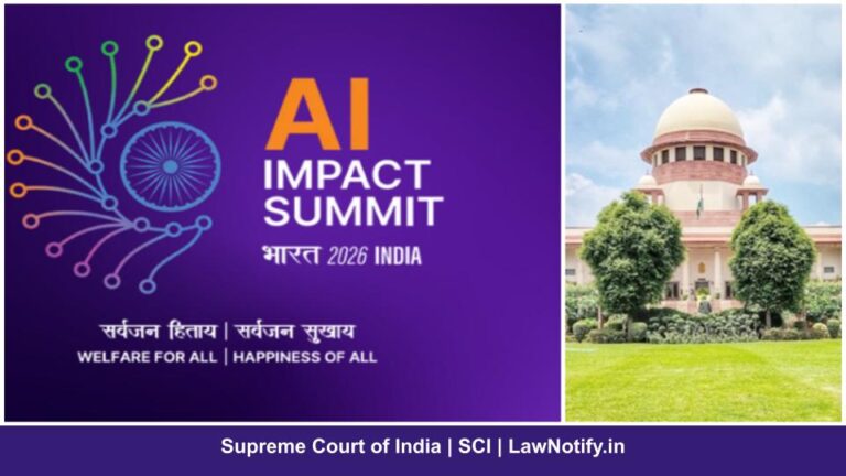 Supreme Court of India | SCI | LawNotify.in