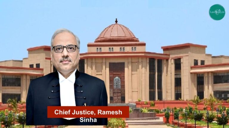 Chief Justice, Ramesh Sinha