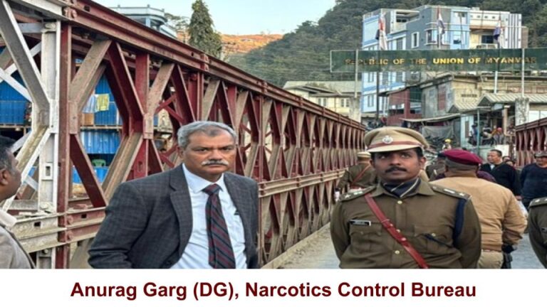 NCB Chief Anurag Garg Reviews Anti-Drug Measures at Indo-Myanmar Border in Mizoram