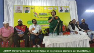 ASMITA Women’s Athletics Event in Raipur on International Women’s Day | LawNotify.in