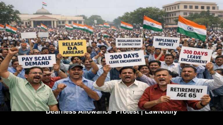 Dearness Allowance Protest _ LawNotify