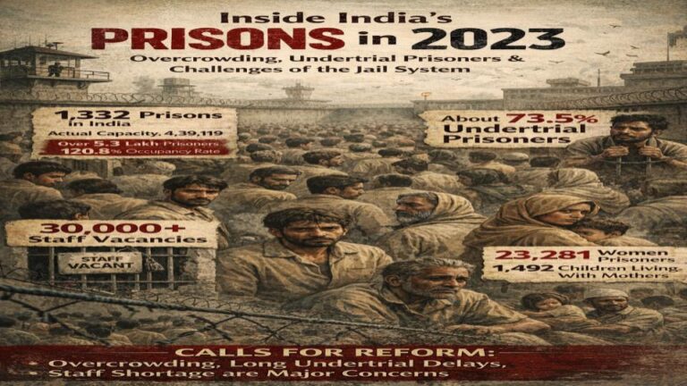 Inside India’s Prisons in 2023: Overcrowding, Undertrial Prisoners and Systemic Challenges