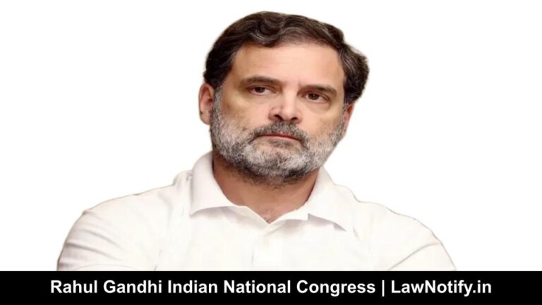 Rahul Gandhi Indian National Congress