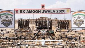 Southern Command Showcases Integrated Warfare Capabilities in Exercise Amogh Jwala at Babina