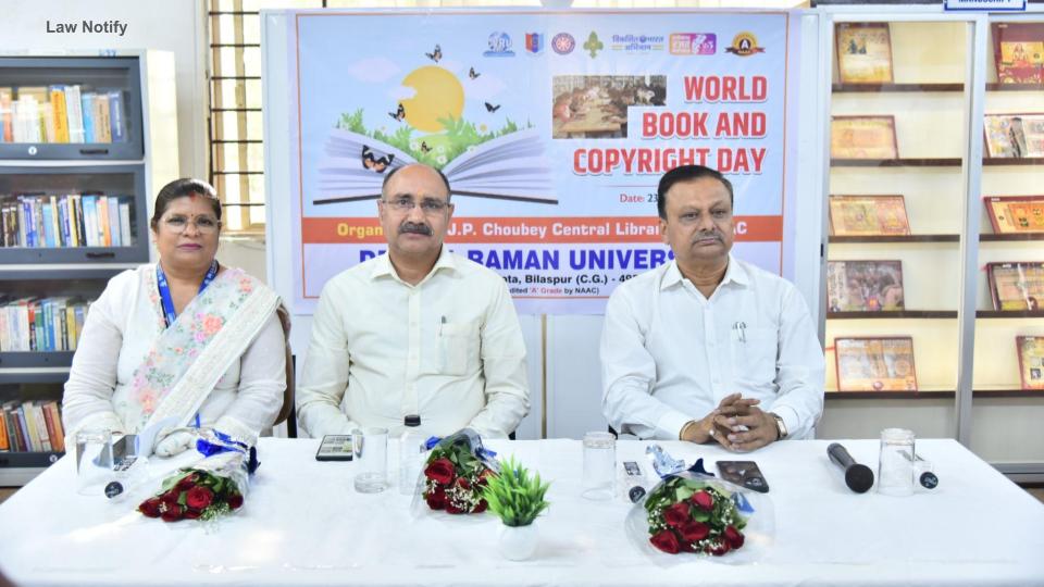 CVRU Library Celebrates World Book and Copyright Day