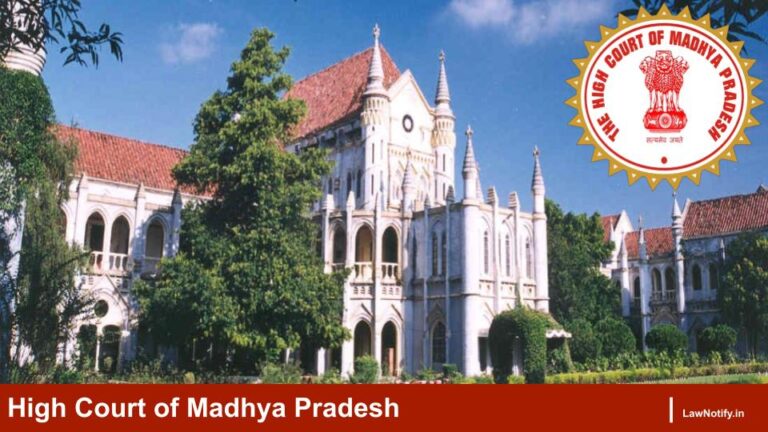 High Court of Madhya Pradesh