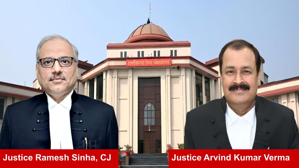 Justice Ramesh Sinha, CJ and Justice Arvind Kumar Verma