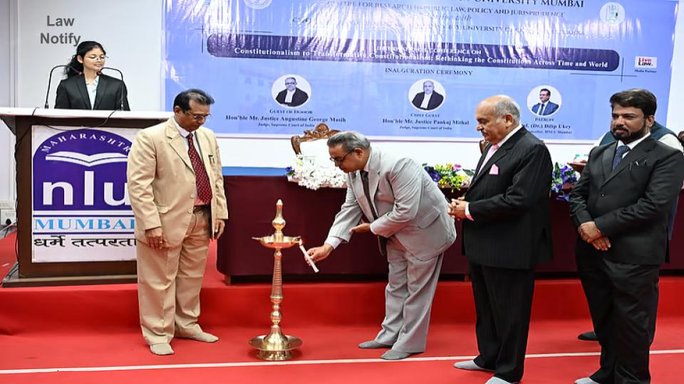 MNLU Mumbai Hosts International Conference on Transformative Constitutionalism