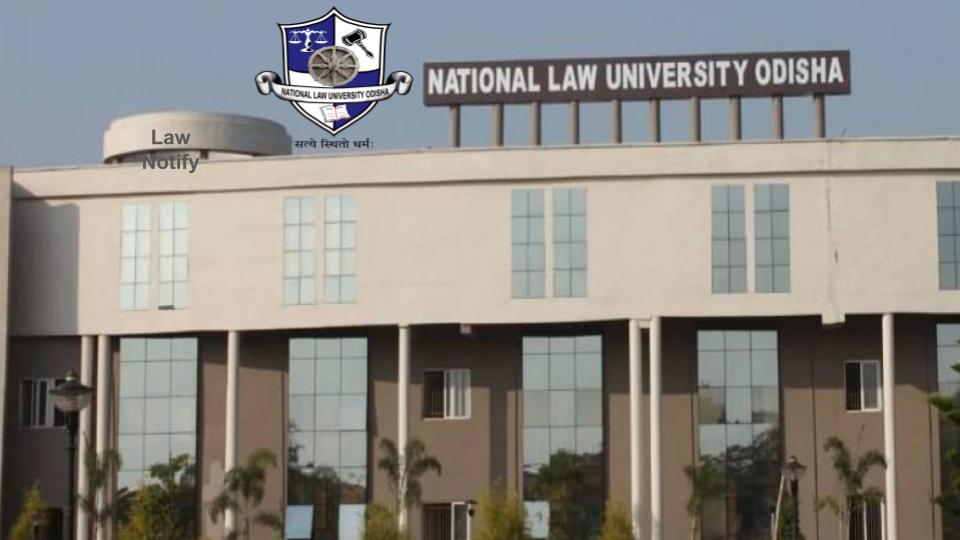 National Law University Odisha Cuttack