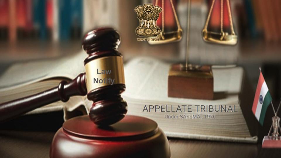 PMLA Appellate Tribunal