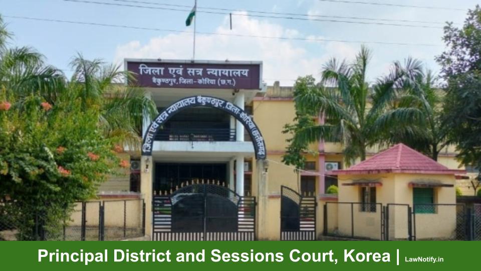 Principal District and Sessions Court, Korea _ LawNotify.in