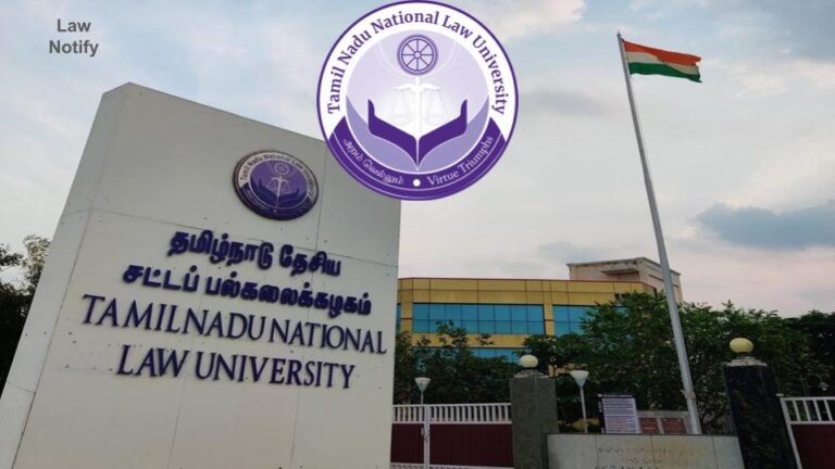 Tamil Nadu National University TNNLU