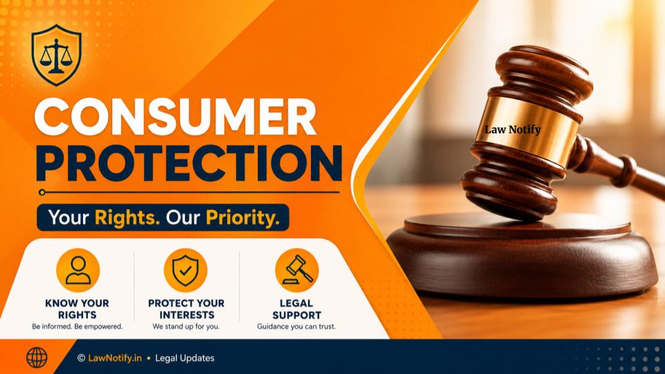 Consumer Protection of India Law Notify