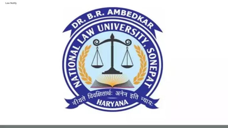 Dr. B.R. Ambedkar National Law University, Sonepat Haryana
