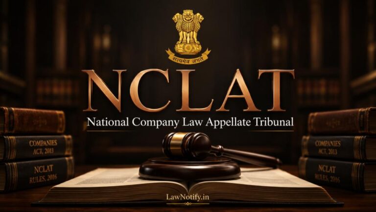 NCLAT National Company Law Appellate Tribunal India