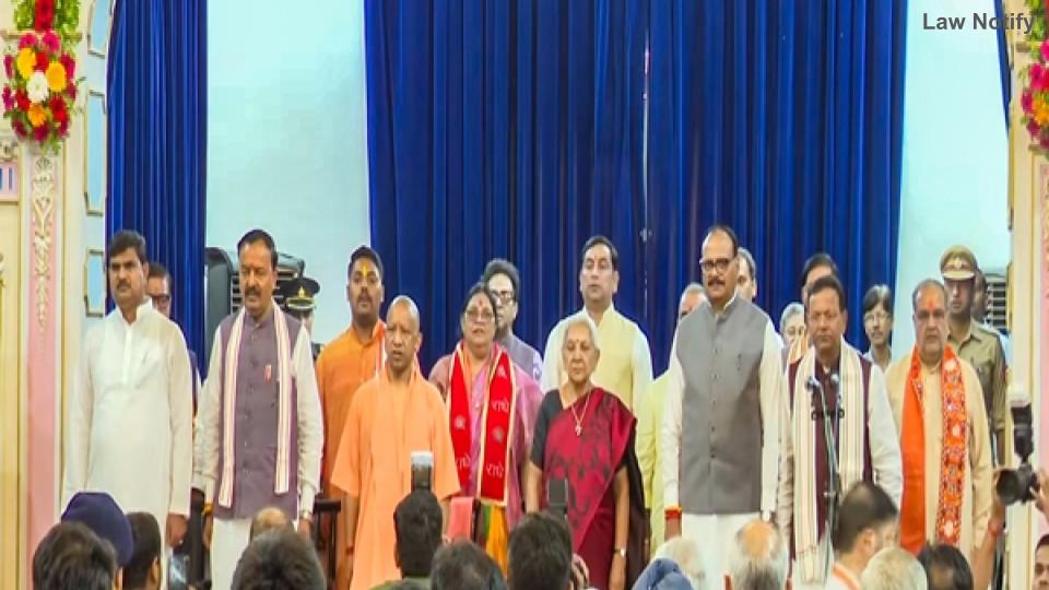 Yogi Adityanath Expands UP Cabinet, Six BJP Leaders Sworn In