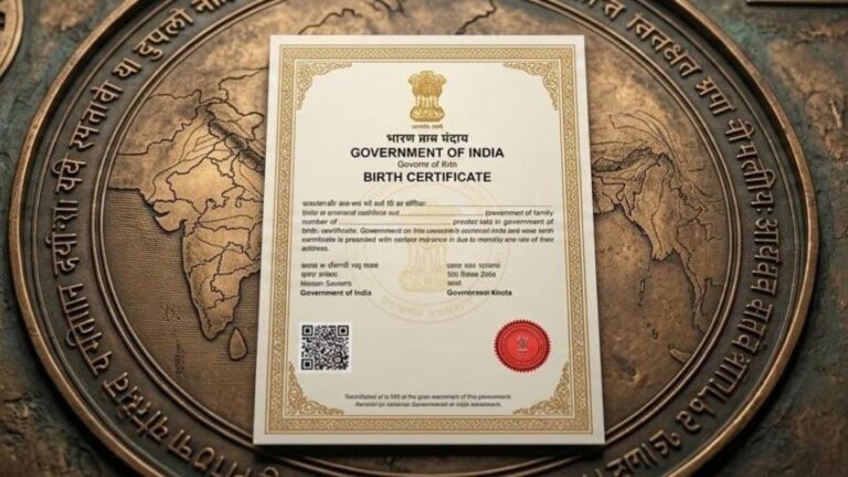 Birth Certificate India