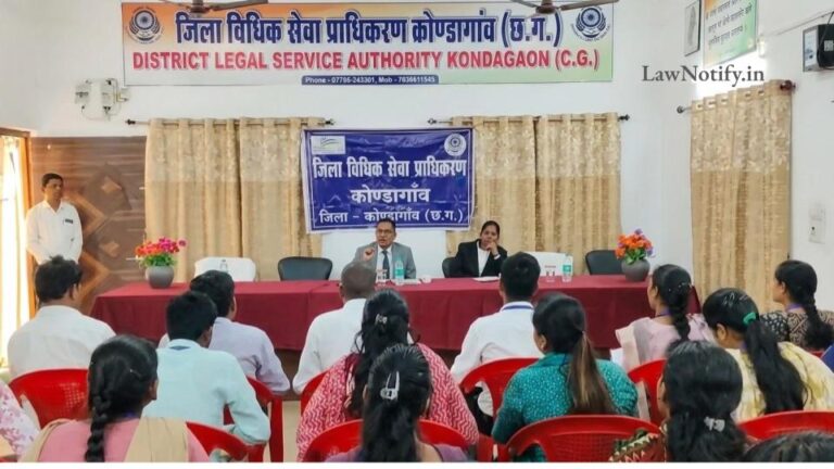 Kondagaon DLSA Reviews Legal Aid Outreach Programs