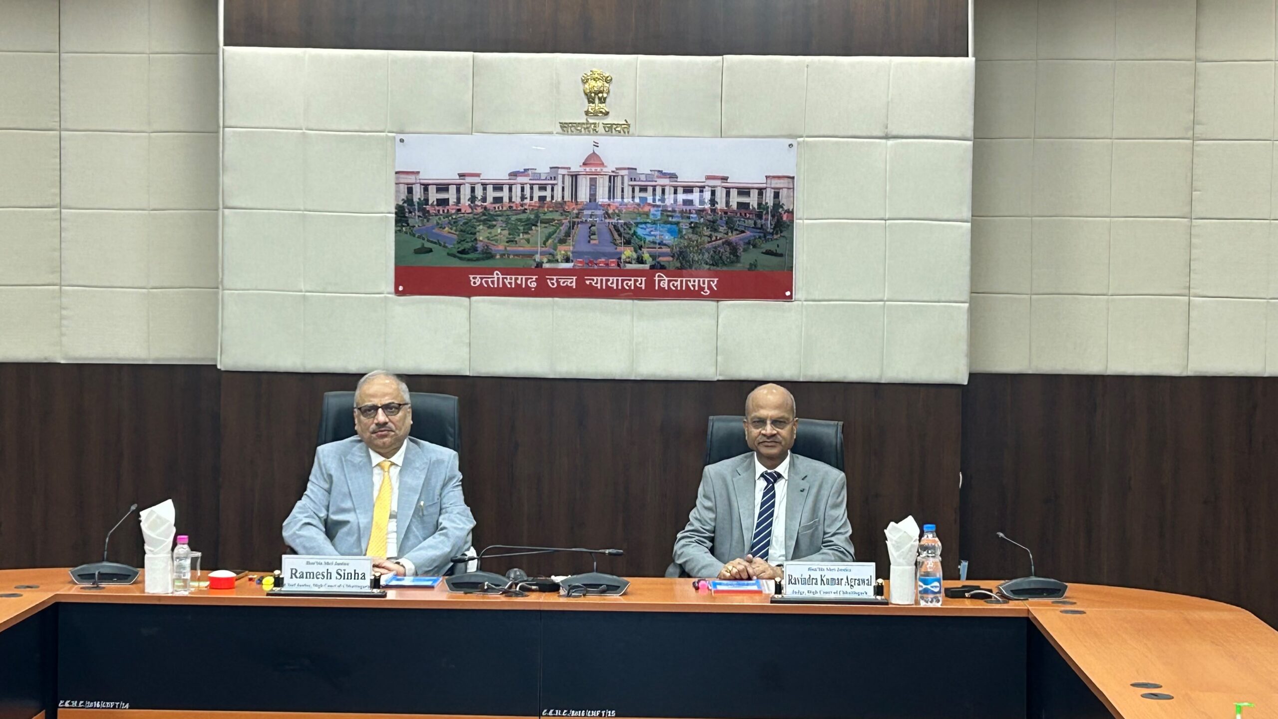 Chief Justice Ramesh Sinha Virtually Inaugurates New Additional Court Building at Pendra Road, Strengthening Chhattisgarh's Judicial Infrastructure